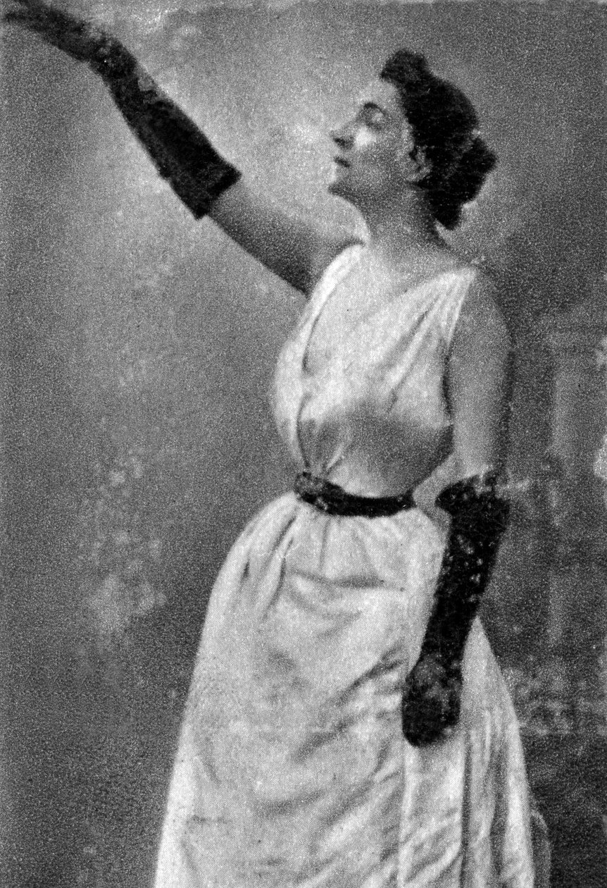Yvette Guilbert, chanteuse de cabaret et actrice française, 1913 - Unbekannt
