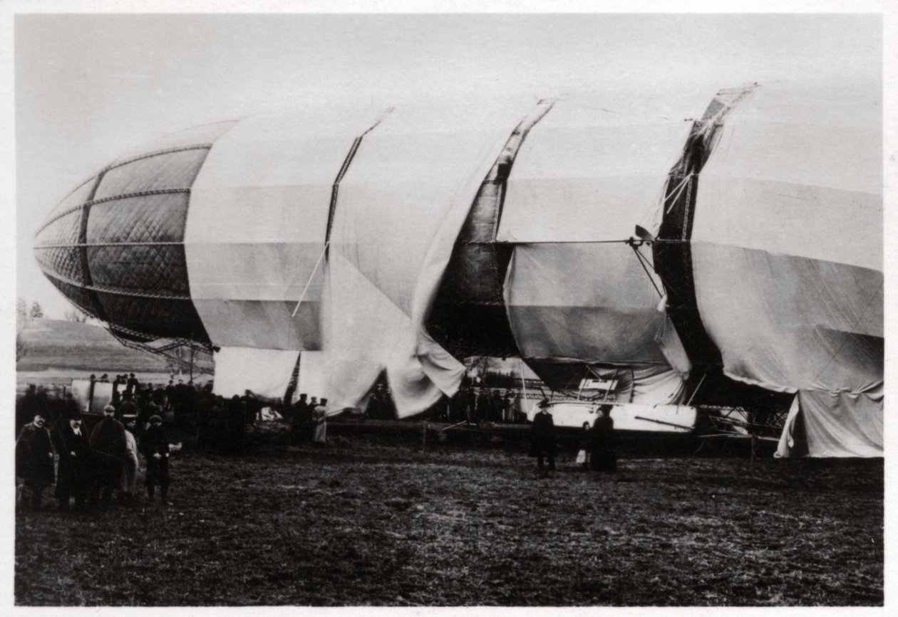 Zeppelin LZ2 après sa destruction, 1906, 1933 - Unbekannt