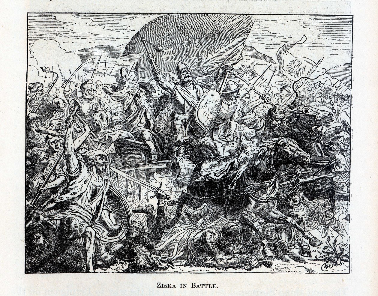 Ziska en bataille, 1882 - Unbekannt