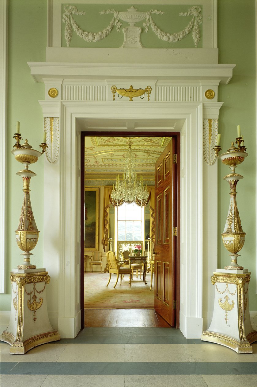 Intérieur, Sledmere House, Yorkshire - Unbekannt Unbekannt