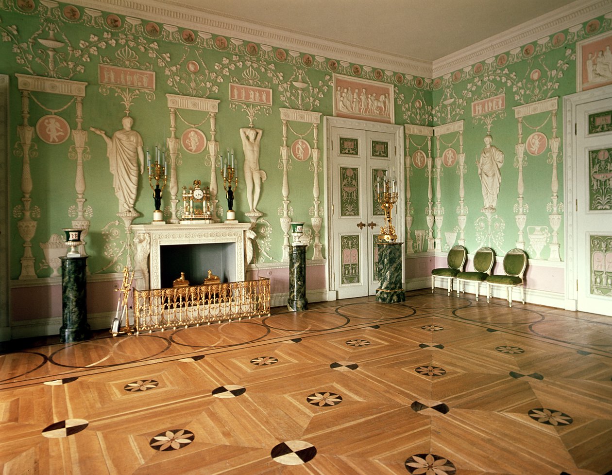Intérieur de la salle à manger verte - Unbekannt Unbekannt