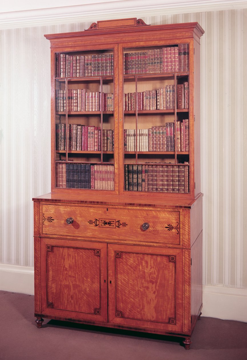Secrétaire bibliothèque, style Hepplewhite, vers 1788 - Unbekannt Unbekannt