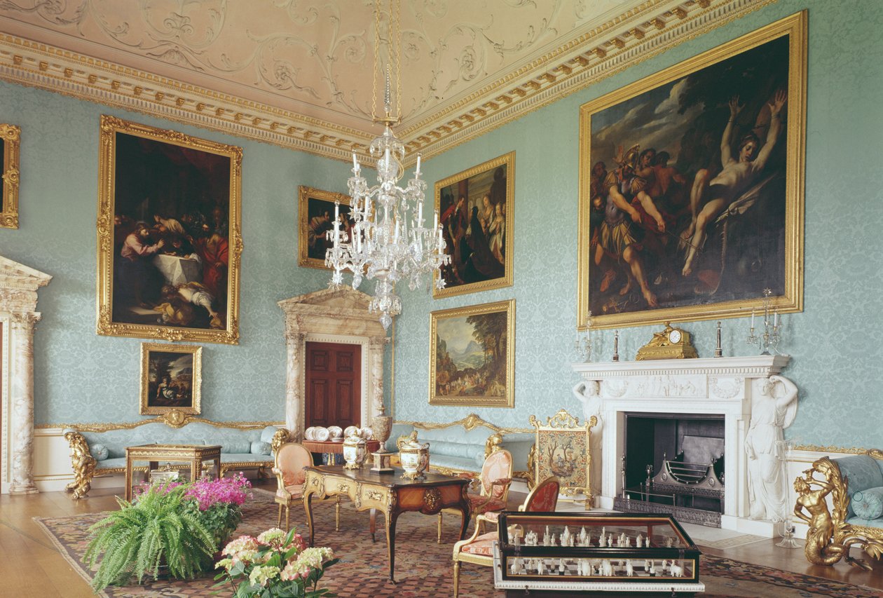 Le Salon, Kedleston Hall, Derbyshire - Unbekannt Unbekannt