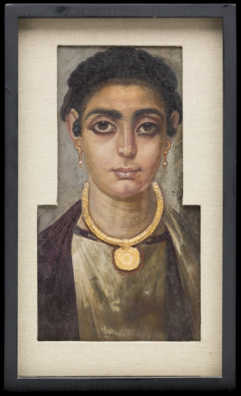 Portrait de momie : Tête d