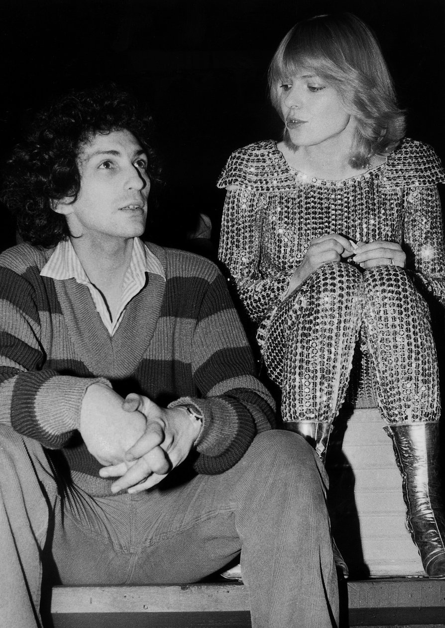 Le compositeur et chanteur français Michel Berger avec sa femme la chanteuse France Gall à la répétition de Starmania, 4 avril 1979 - Unbekannt Unbekannt