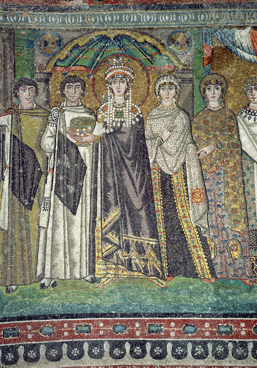 Théodora et sa cour (détail de l