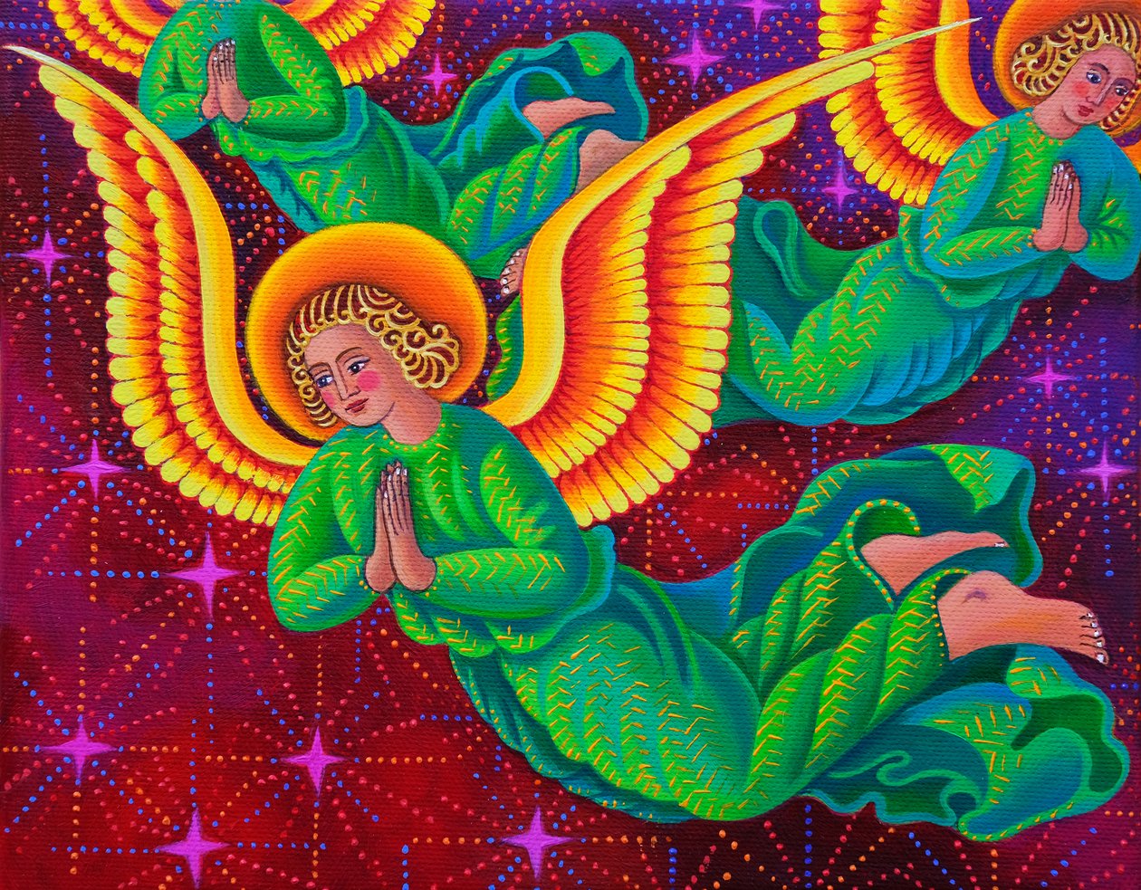 Anges en vert, 2018 - Unbekannt Unbekannt