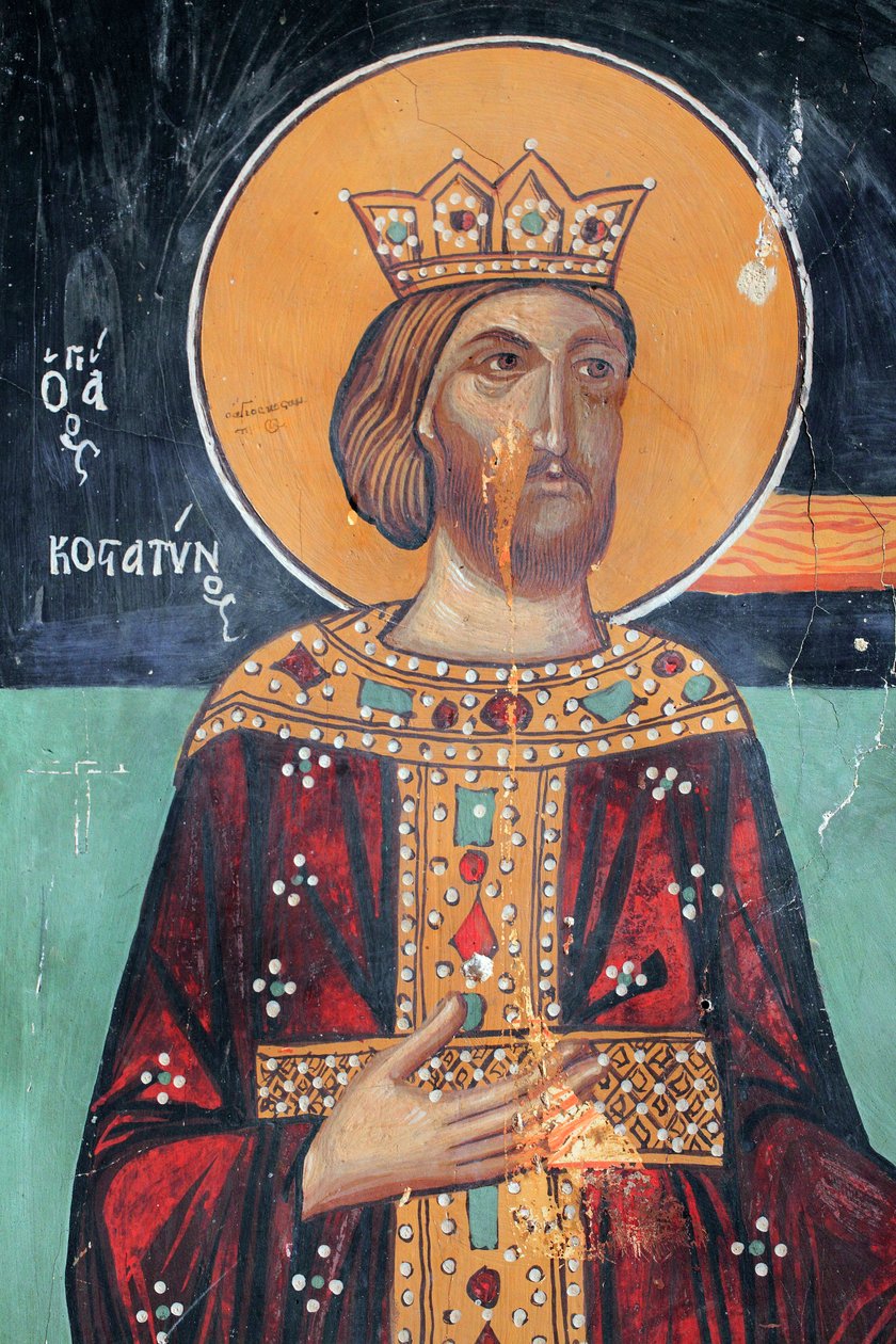 Fresque byzantine du 15ème siècle - Unbekannt Unbekannt