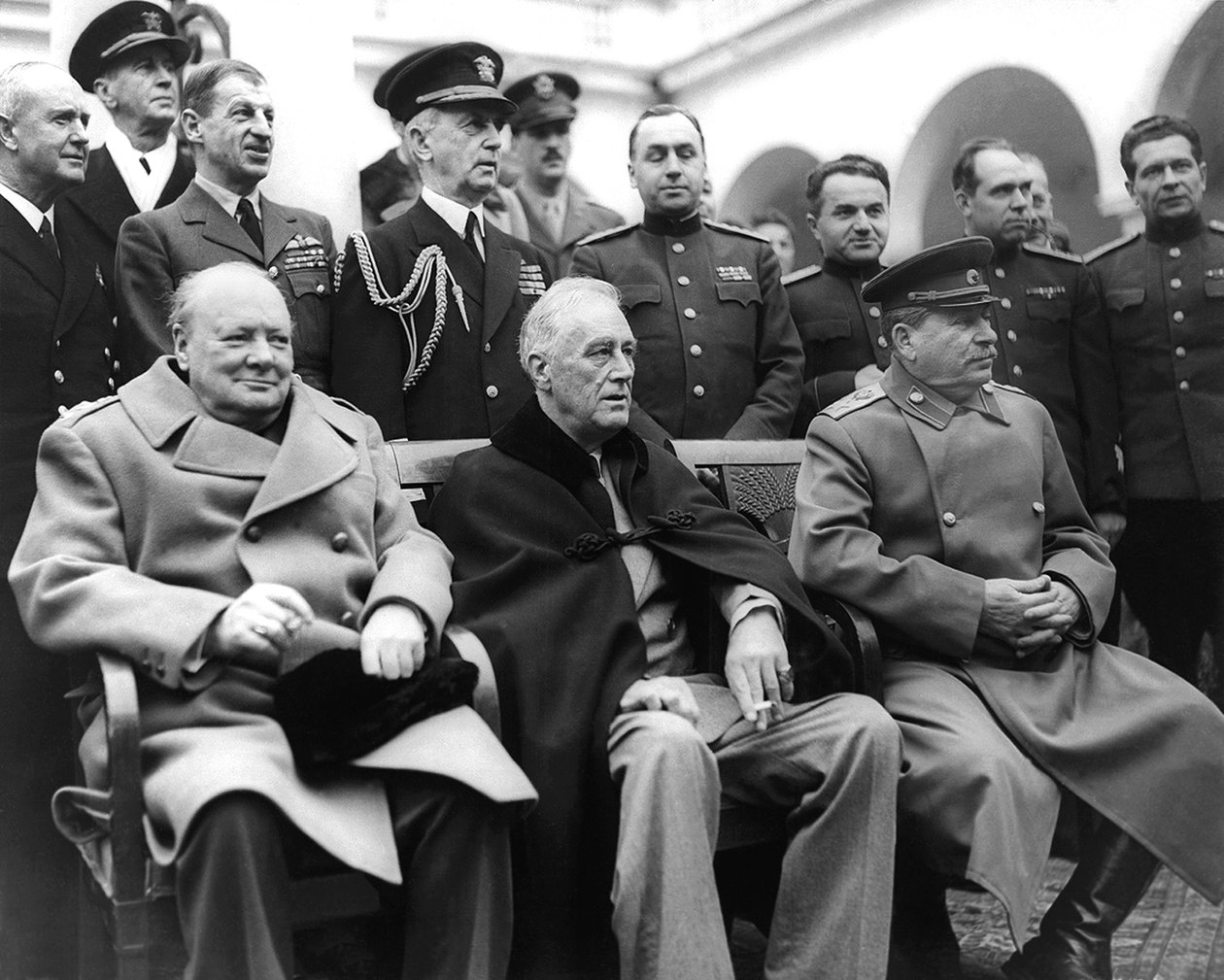 Conférence de Crimée à Yalta - Unbekannt Unbekannt