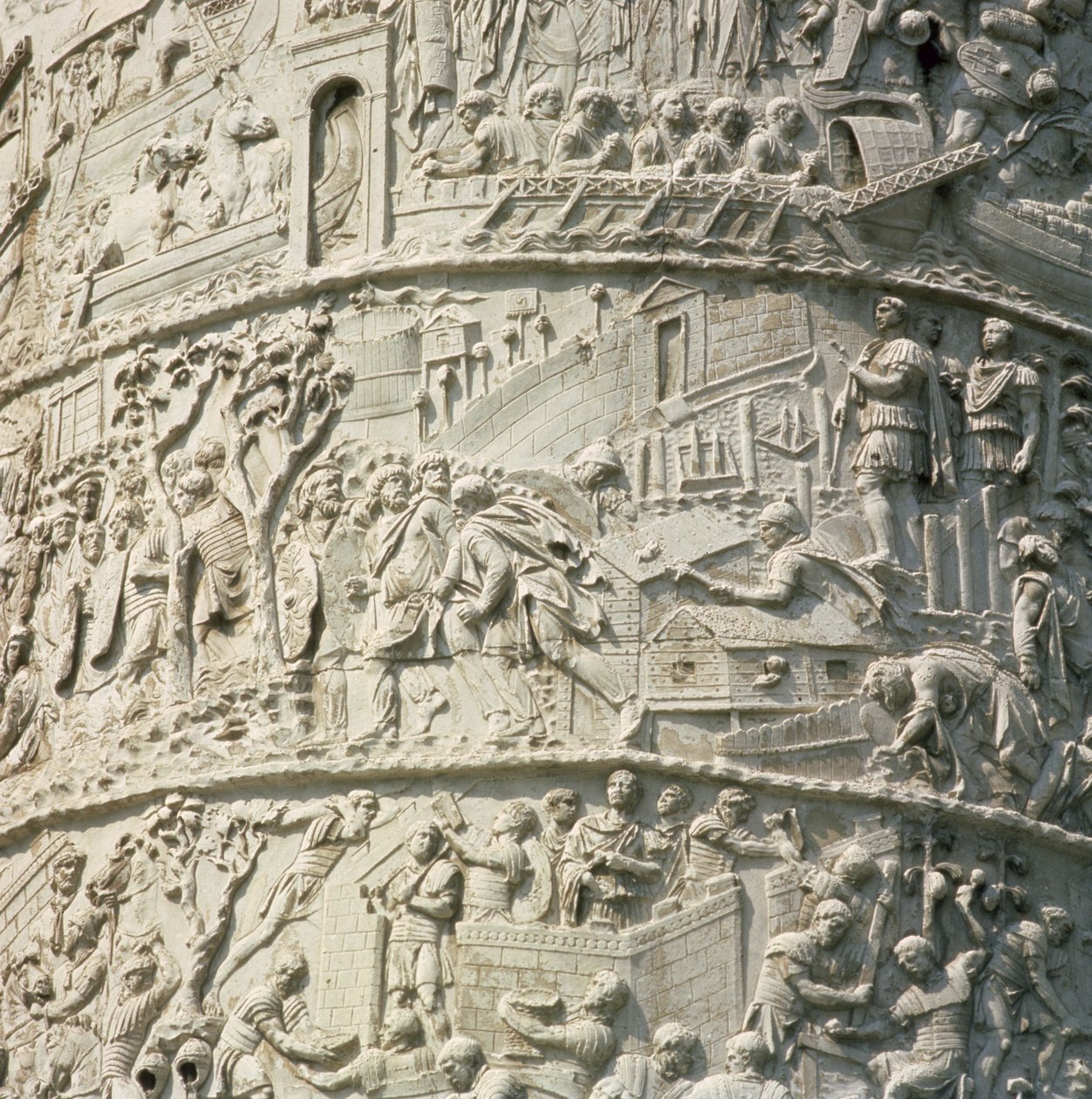 Détail de la colonne de Trajan, 113 apr. J.-C. - Unbekannt Unbekannt