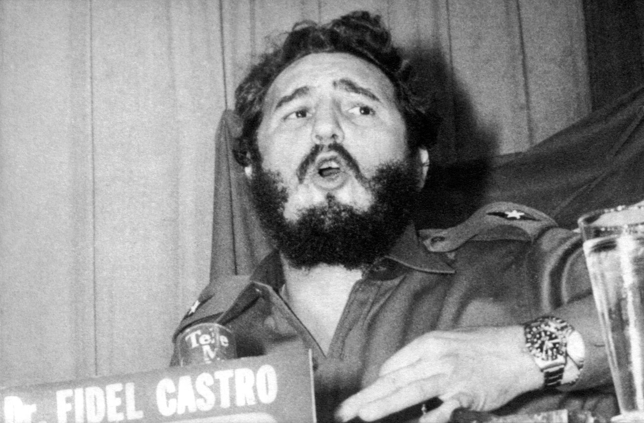 Fidel Castro parlant - Unbekannt Unbekannt