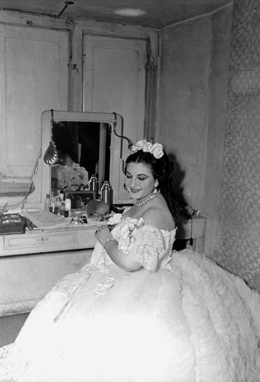 Maria Callas dans "La Traviata", Parme, 1951 - Unbekannt Unbekannt