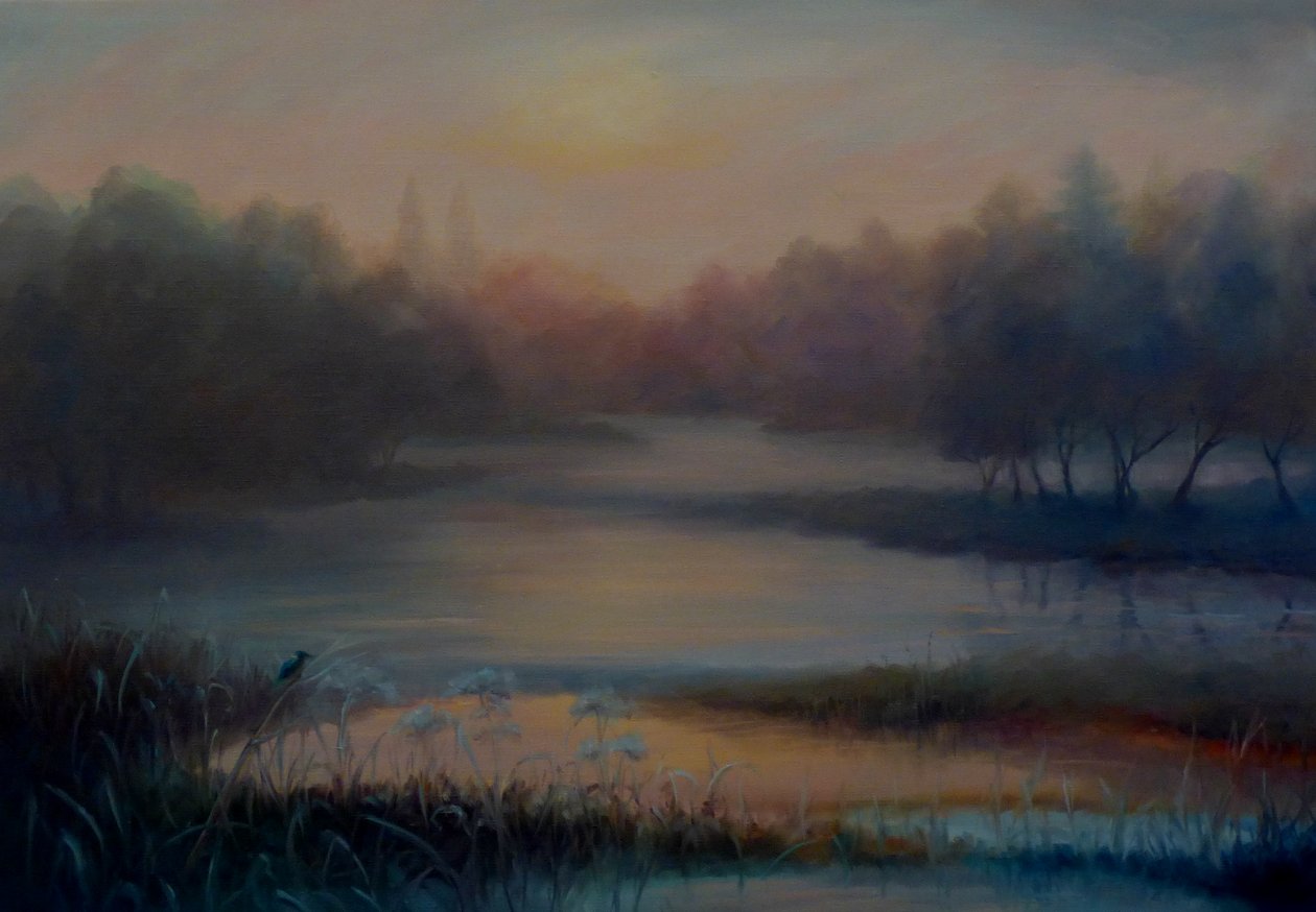 Brume Matinale avec Martin-Pêcheur, 2018 - Unbekannt Unbekannt