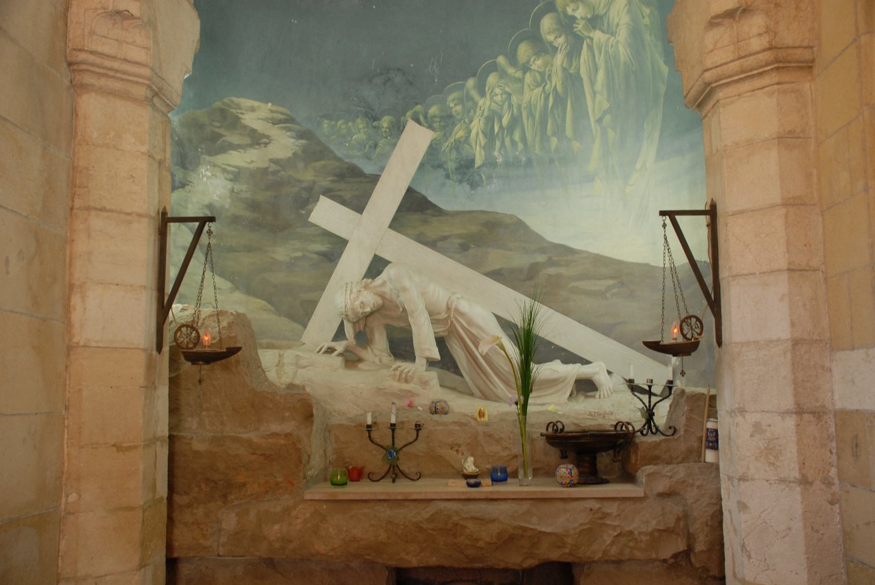 Christ avec la croix, Via Dolorosa, Jérusalem, Israël - Unbekannt Unbekannt