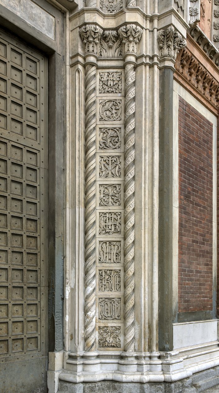 Façade du portail, Chiesa Santa Maria del Carmine, Milan, Italie - Unbekannt Unbekannt