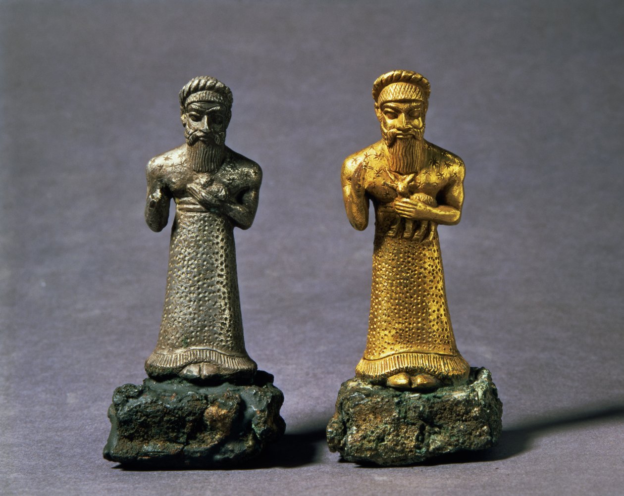 Deux statuettes d