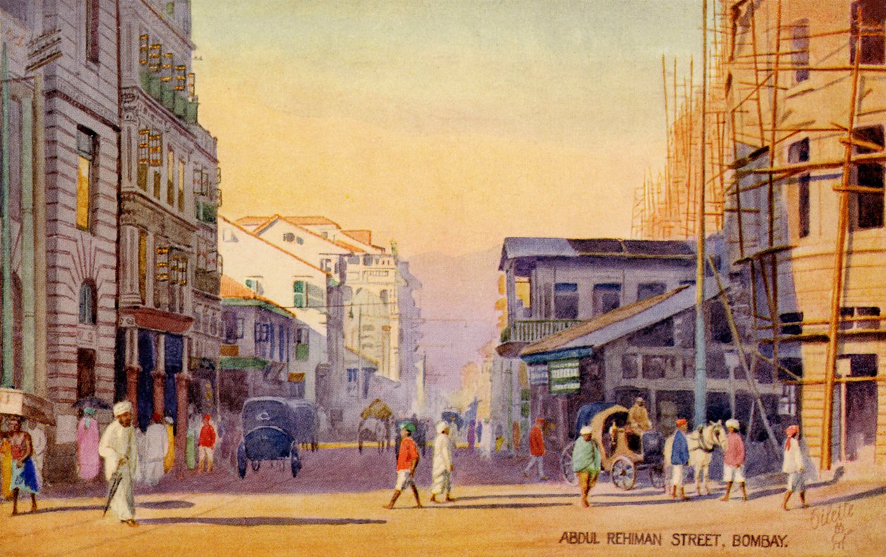Rue Abdul Rehman, Mumbai (Bombay) - Unbekannter Künstler