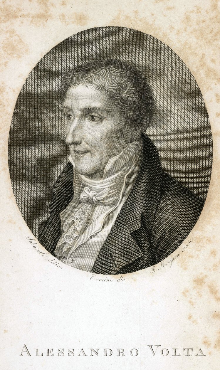 Alessandro Volta (comte Alessandro Giuseppe Anastasio Volta) - Unbekannt