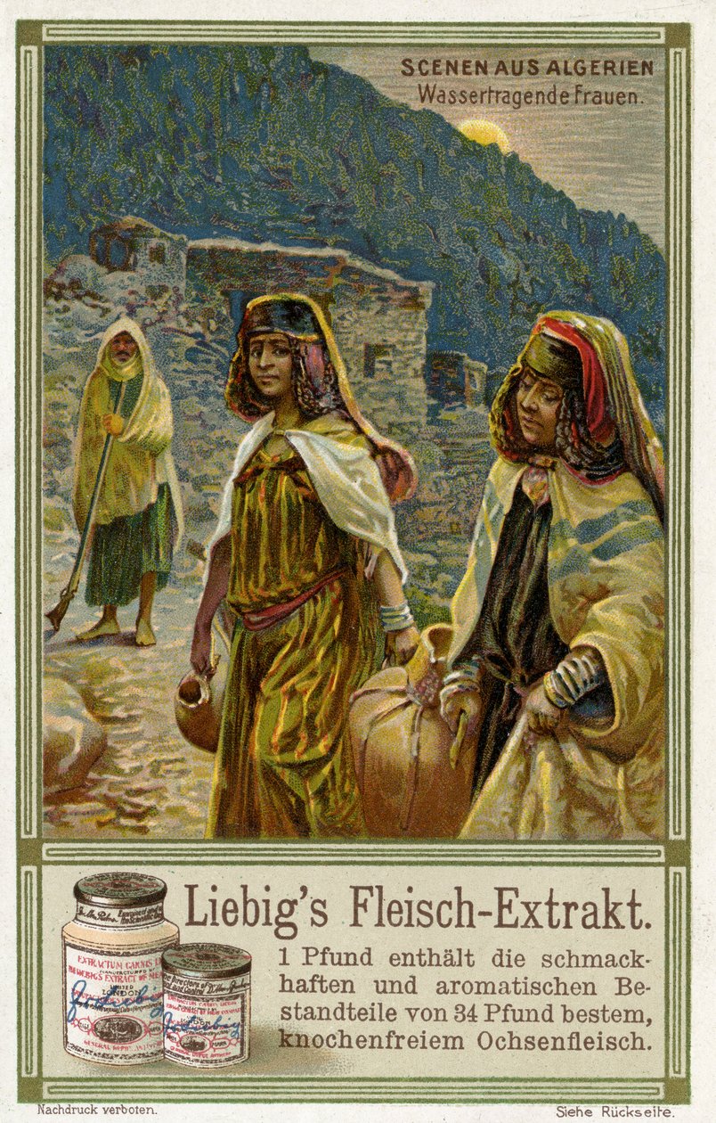 Scènes algériennes : Femmes portant de l