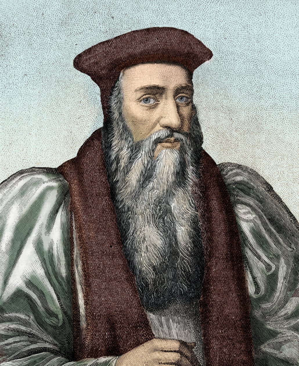 Archevêque Thomas Cranmer - Unbekannter Künstler