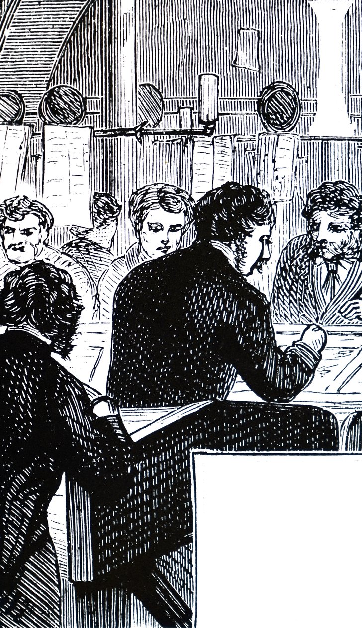 Employés à la Railway Clearing House - Unbekannt