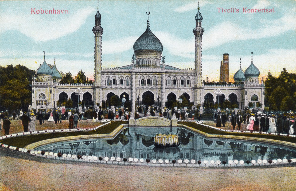 Jardins de Tivoli à Copenhague - Unbekannter Künstler