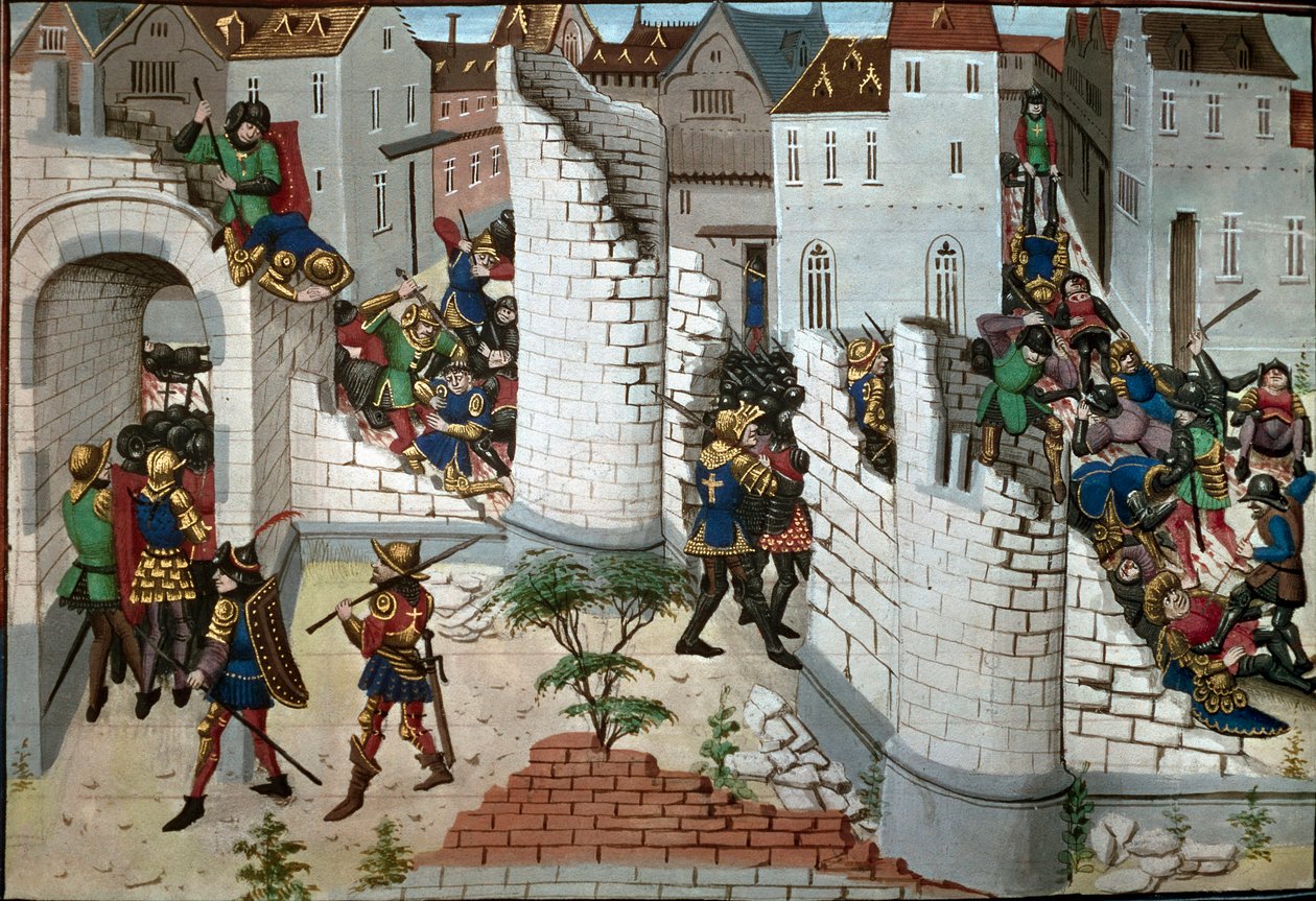 Croisade : la capture de Jérusalem (détail) - Unbekannter Künstler