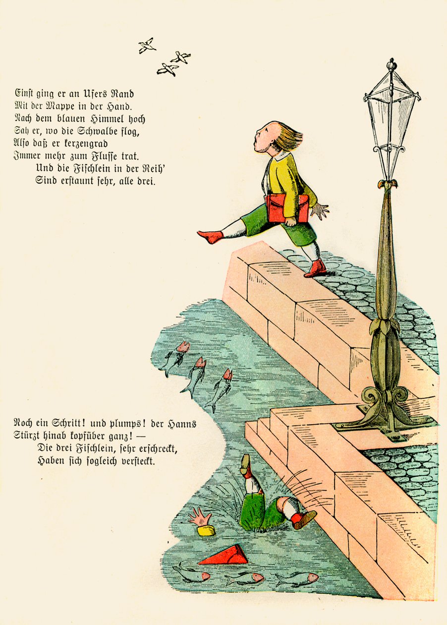 Der Struwwelpeter par Dr. Heinrich Hoffmann - Unbekannter Künstler