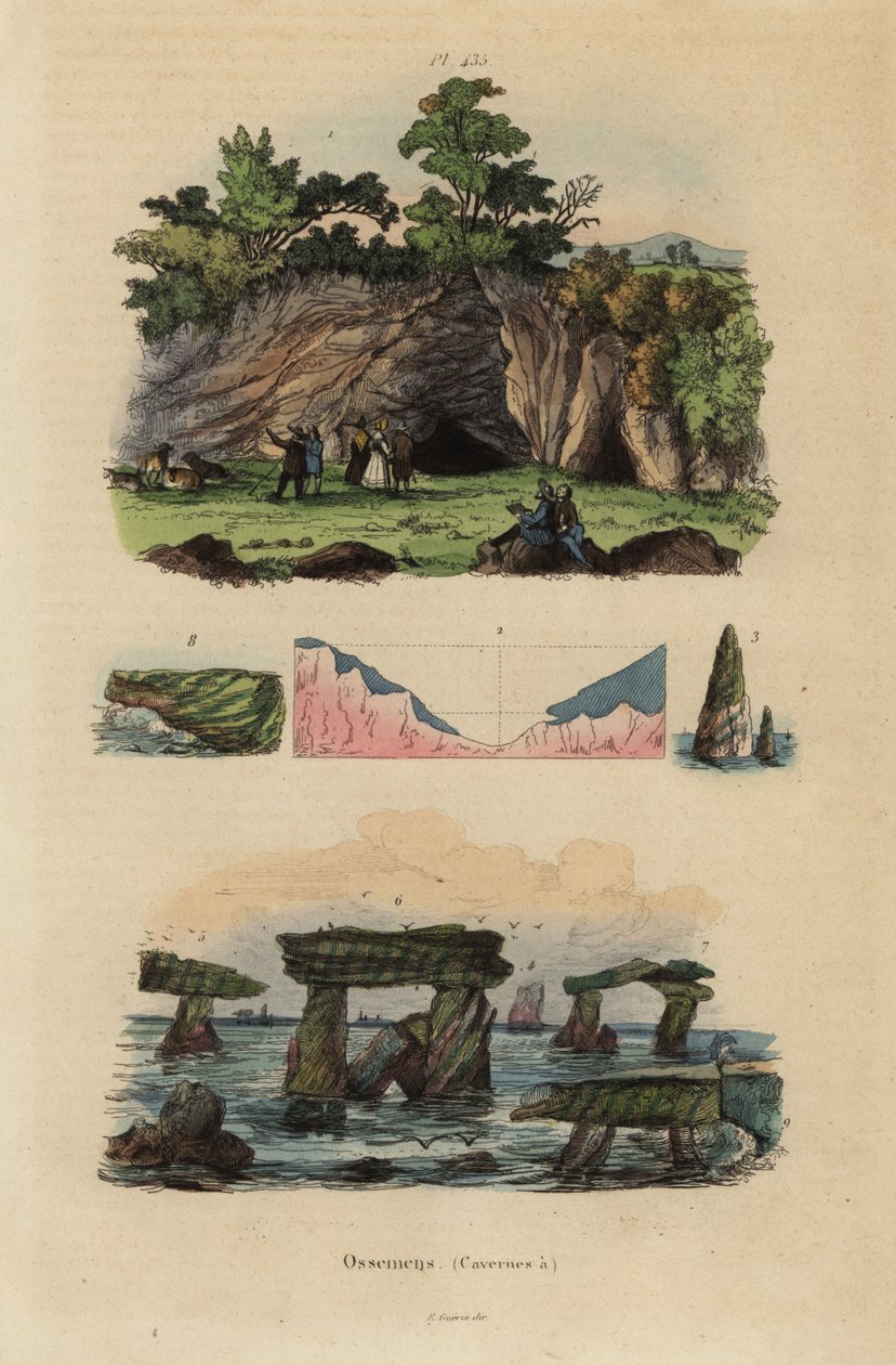 Entrée de la grotte à St - Unbekannt