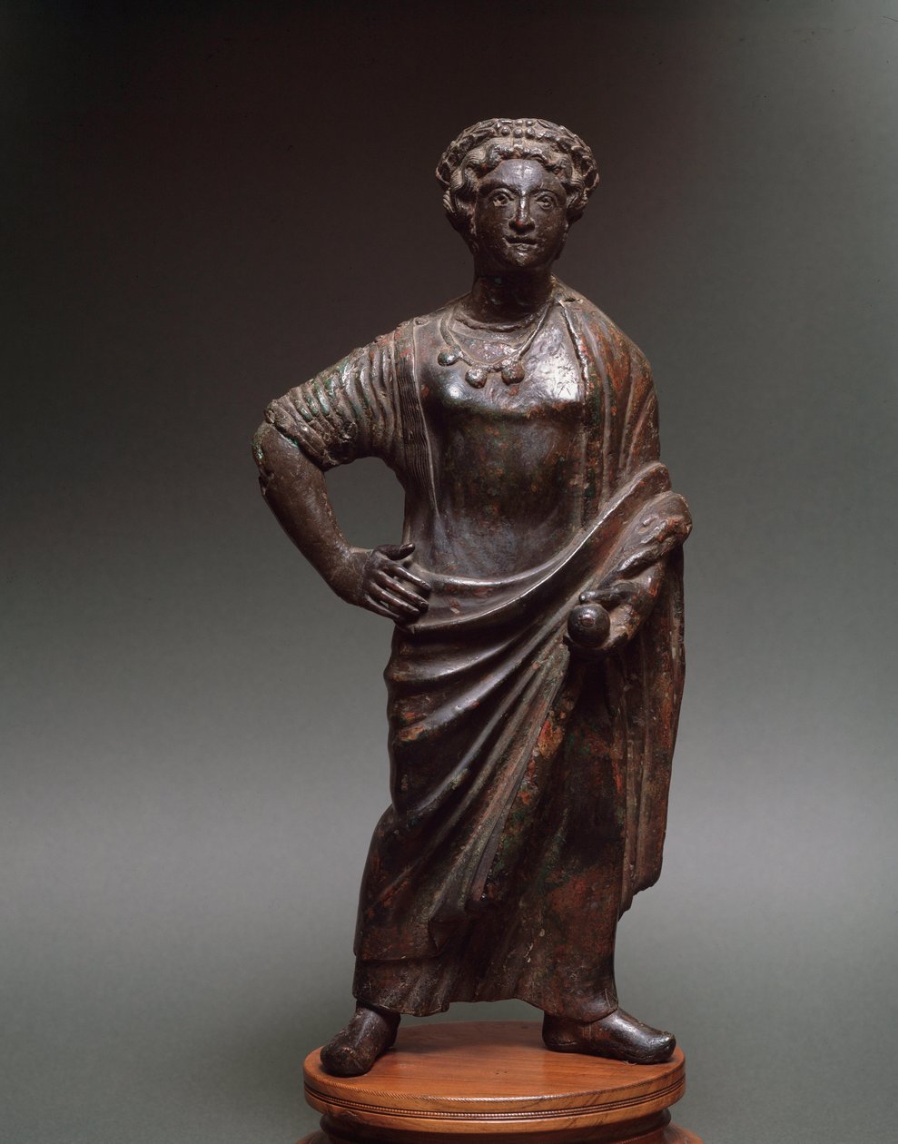 Civilisation étrusque : « jeune femme » Sculpture en bronze, sd - Unbekannt