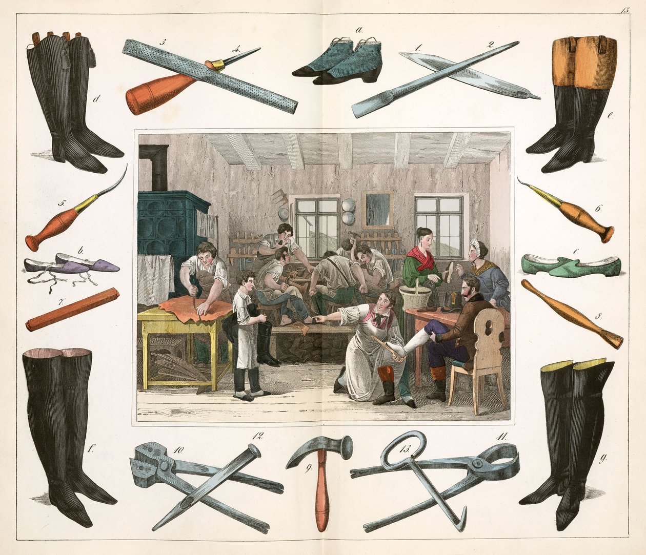 Chaussures et articles en cuir Le cordonnier - Unbekannt