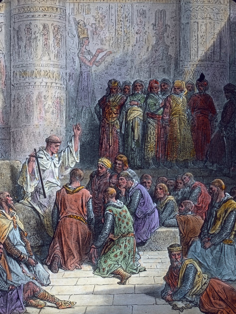 Chevaliers français comme prisonniers - Unbekannter Künstler
