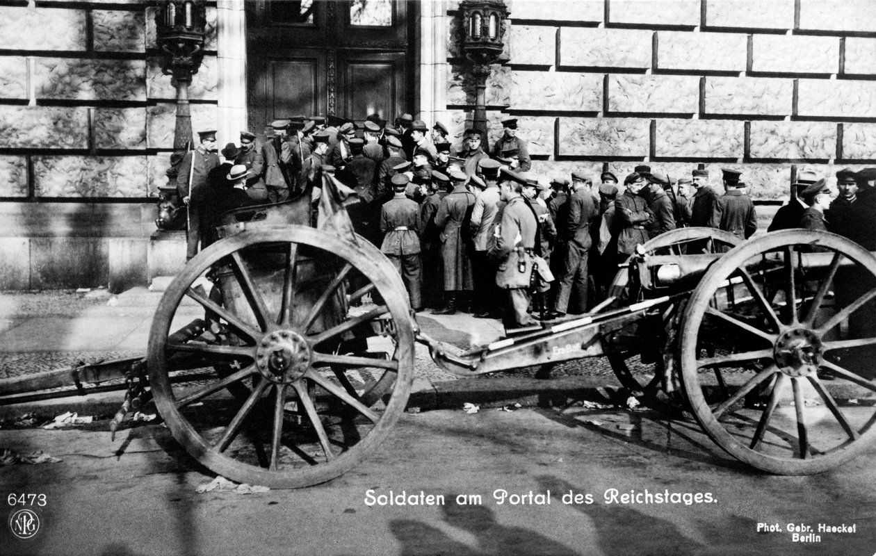 Révolution allemande (Révolution de novembre) - Unbekannter Künstler