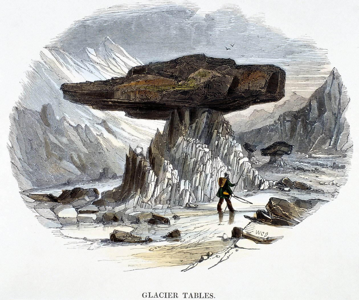 Tables de glacier - Unbekannter Künstler
