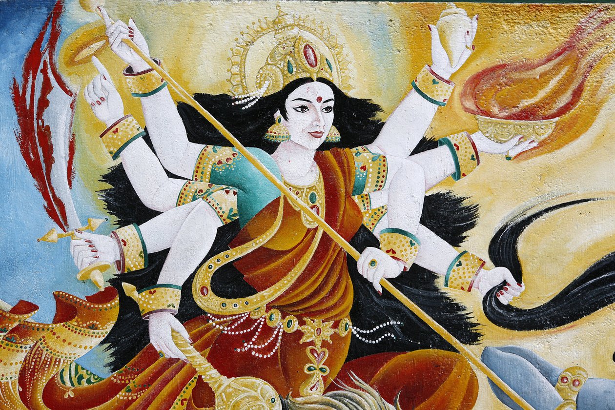 Déesse Durga vainquant le mal - Unbekannt