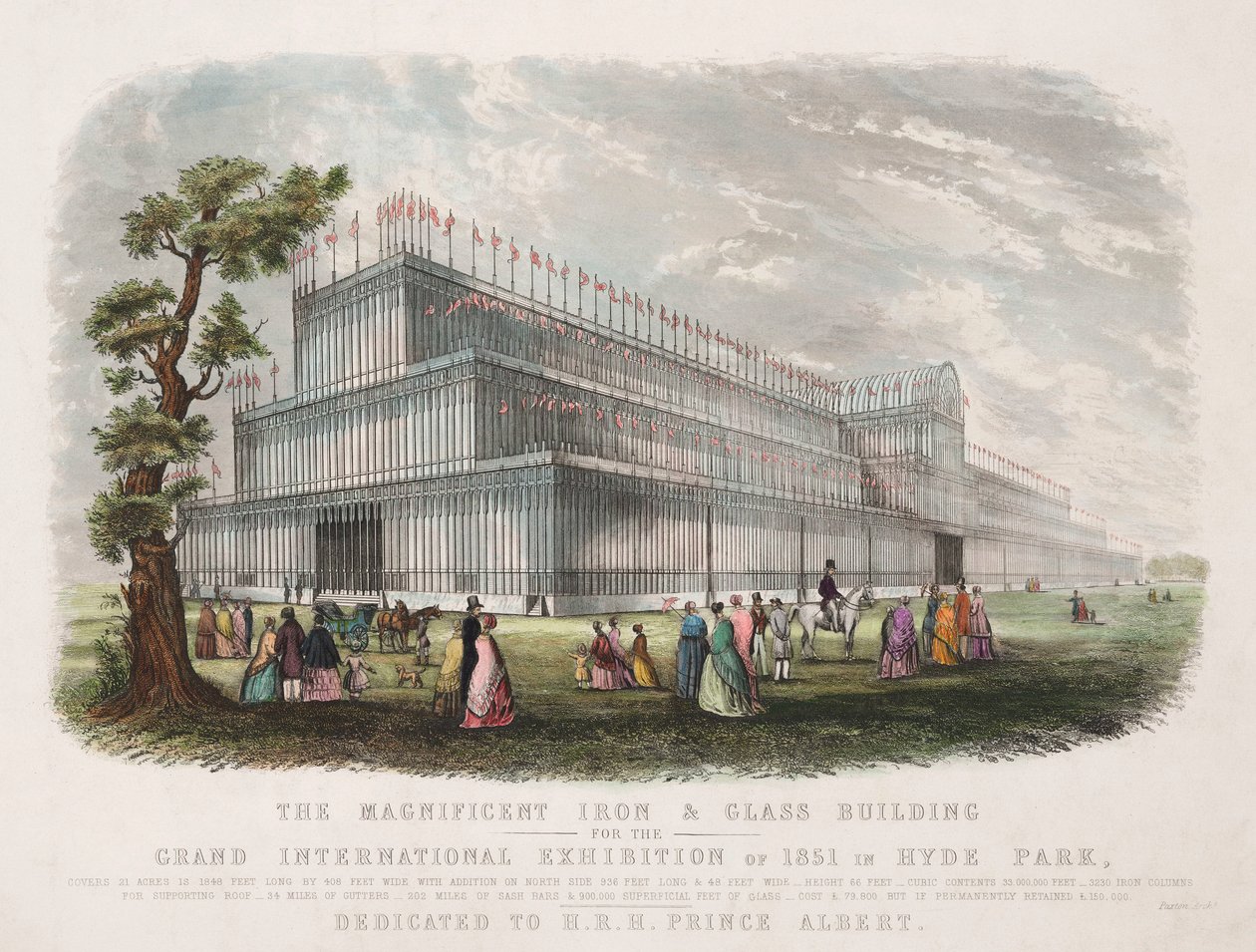 Grande Exposition 1851 Le Palais de Cristal, Londres - Unbekannt