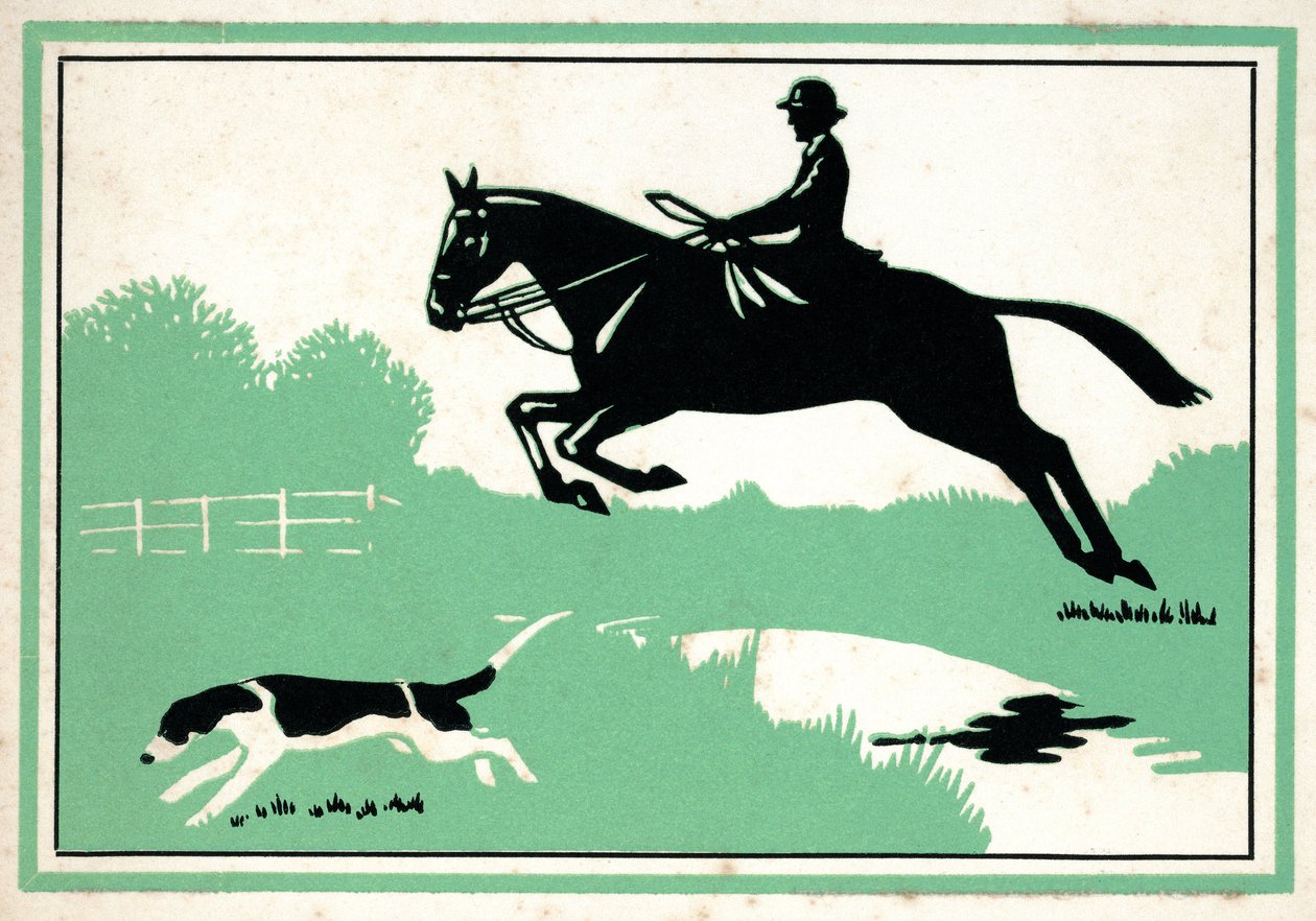 Équitation - Unbekannter Künstler