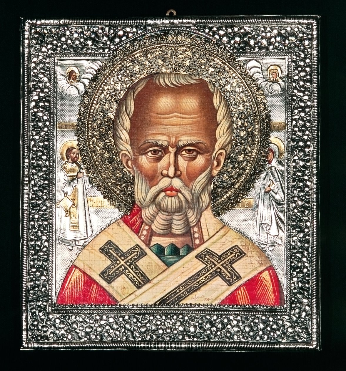 Icône représentant Saint Nicolas - Benjamin Baud