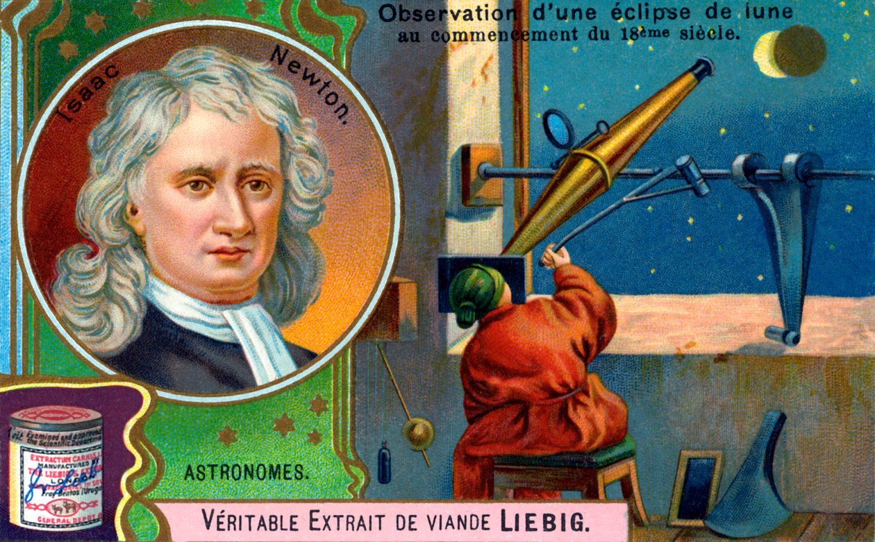 Isaac Newton - Unbekannter Künstler