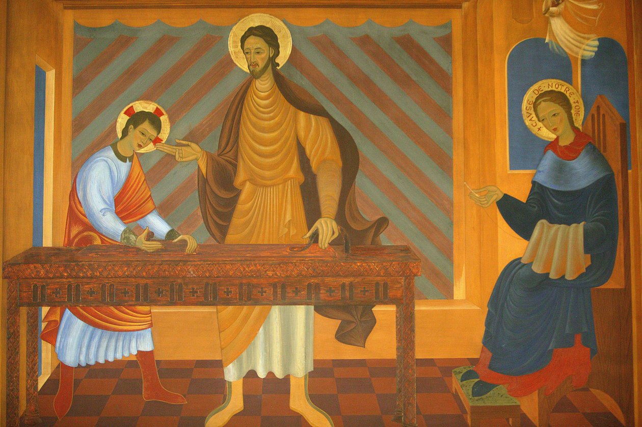 Jésus en tant que charpentier - Unbekannt