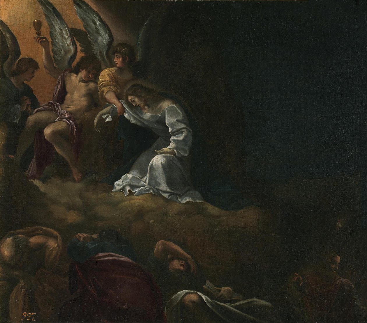 Ludovico Carracci - Oraison au jardin - Unbekannter Künstler