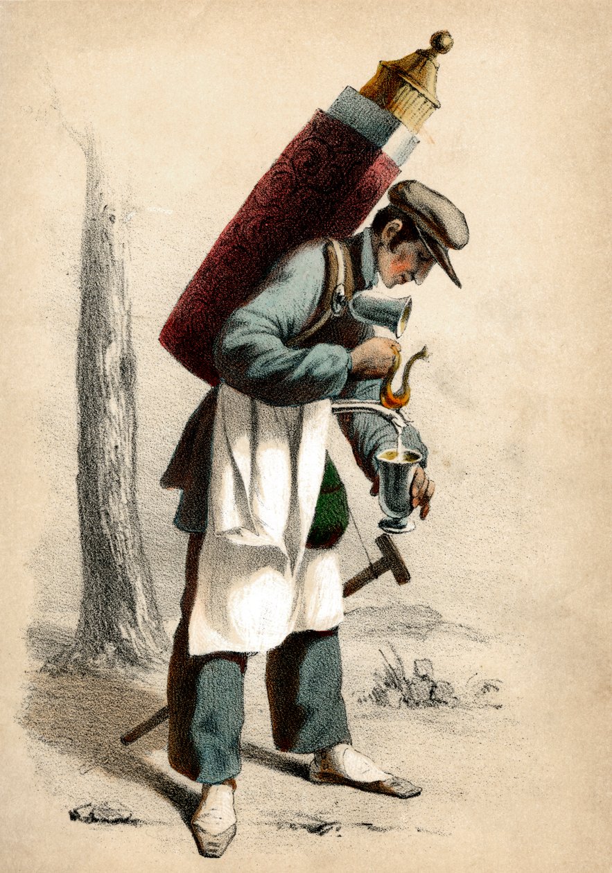 Marchand de chocolat - Unbekannter Künstler
