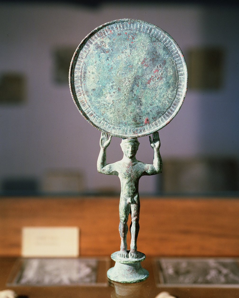 Miroir, grec, 5ème siècle av. J.-C. (bronze) - Unbekannt
