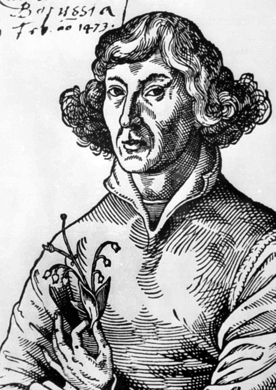 Nicolas Copernic (1473-1543) astronome polonais (gravure) - Unbekannter Künstler