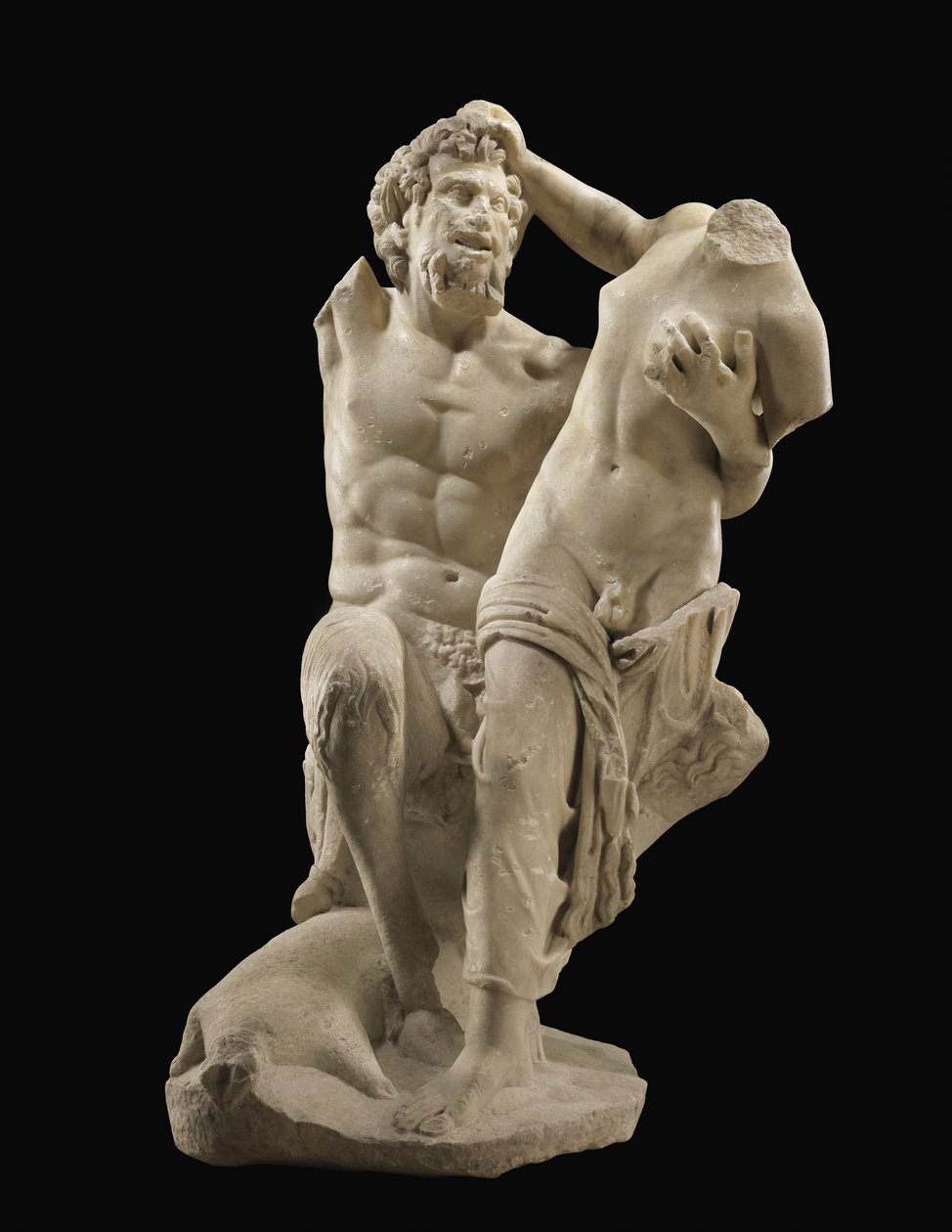Pan et Hermaphrodite, c.1er siècle après J.-C. - Unbekannt