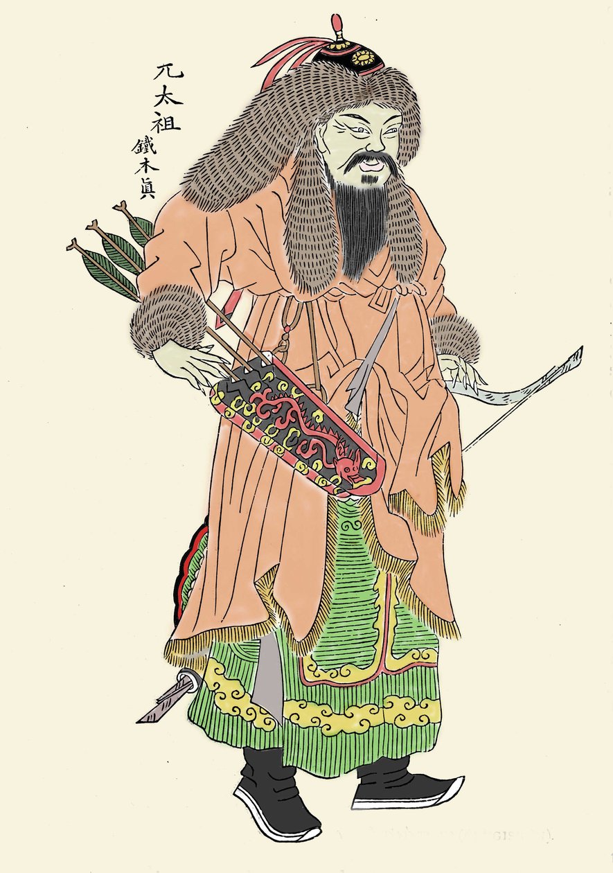 Portrait de Gengis Khan - Unbekannt