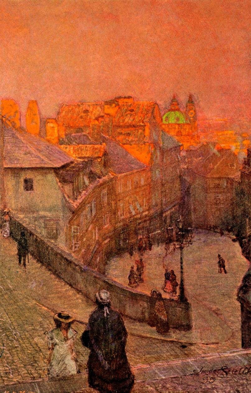 Prague : Rue Neruda (