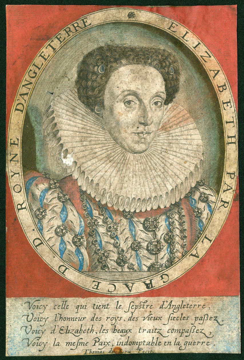 Reine Élisabeth I - Unbekannter Künstler