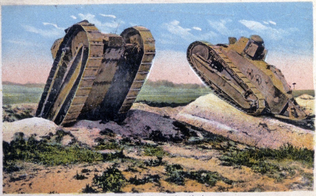 Chars Renault, vers 1910 - Unbekannter Künstler