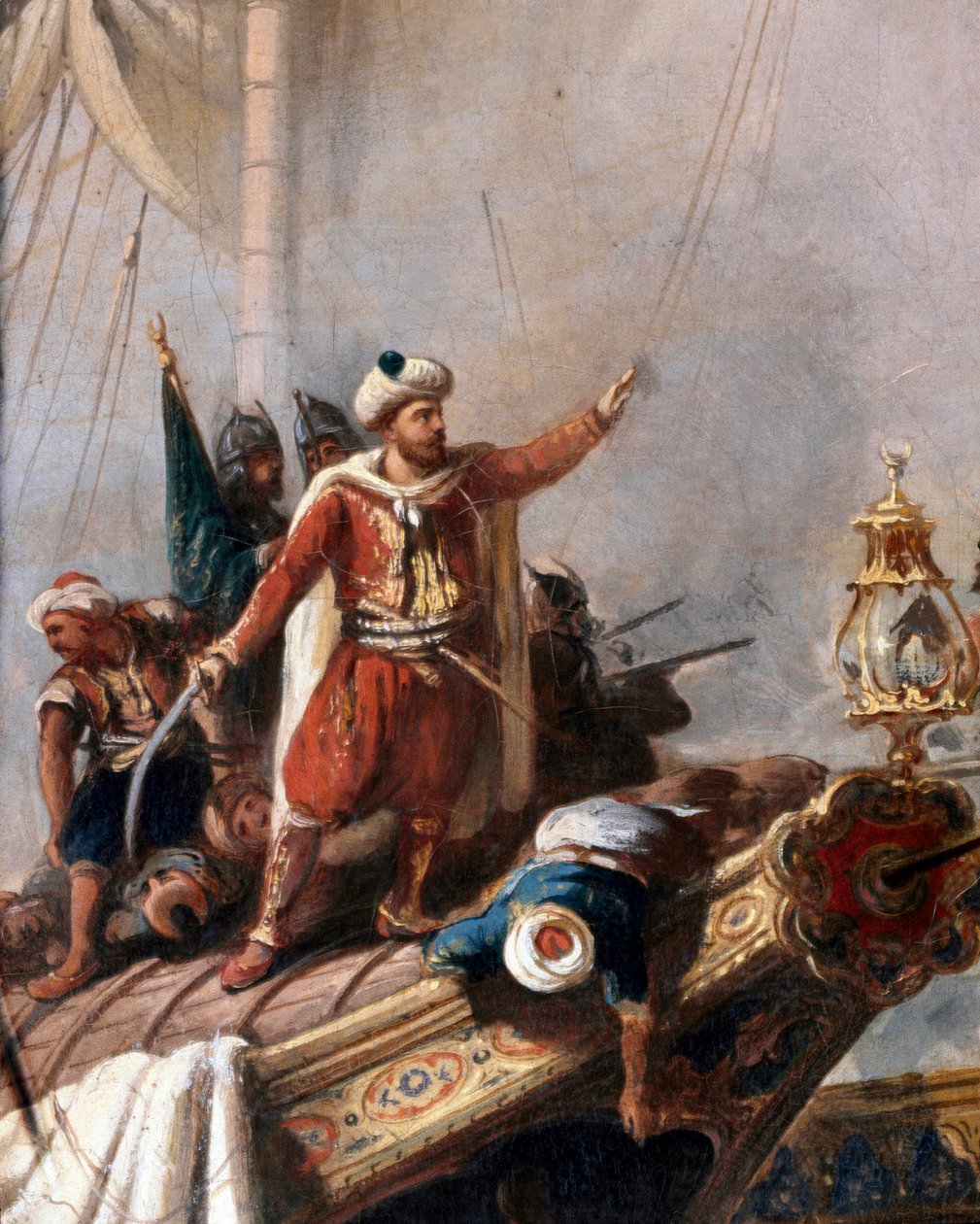 Représentation de Hayreddin Barberousse (détail) - Unbekannter Künstler